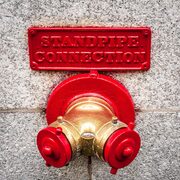 Double standpipe connection on a building in New York City NY031