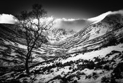 Coire Ardair and Creag Meagaidh in winter, Scotland. SM038