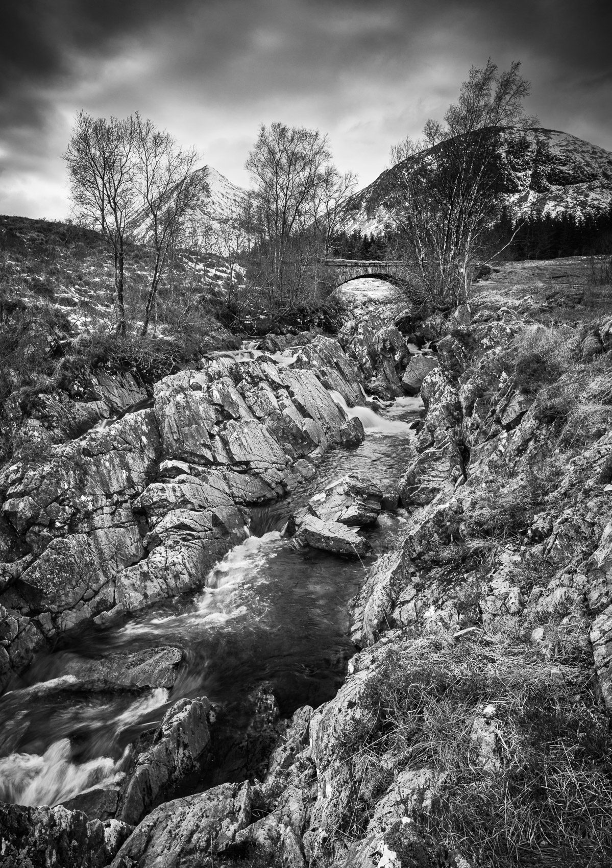 Ba Bridge on Rannoch Moor