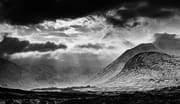 Corrie Ba and the Black Mount, Rannoch Moor, Scotland. SM010