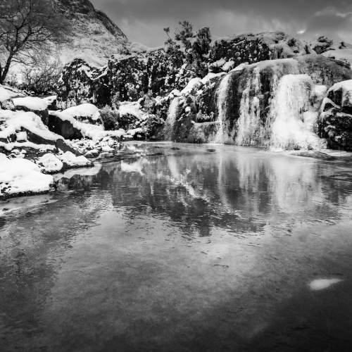Coupall Falls, Glen Etive, Scotland. SM017