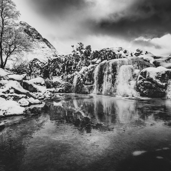 Coupall Falls, Glen Etive, Scotland. SM017