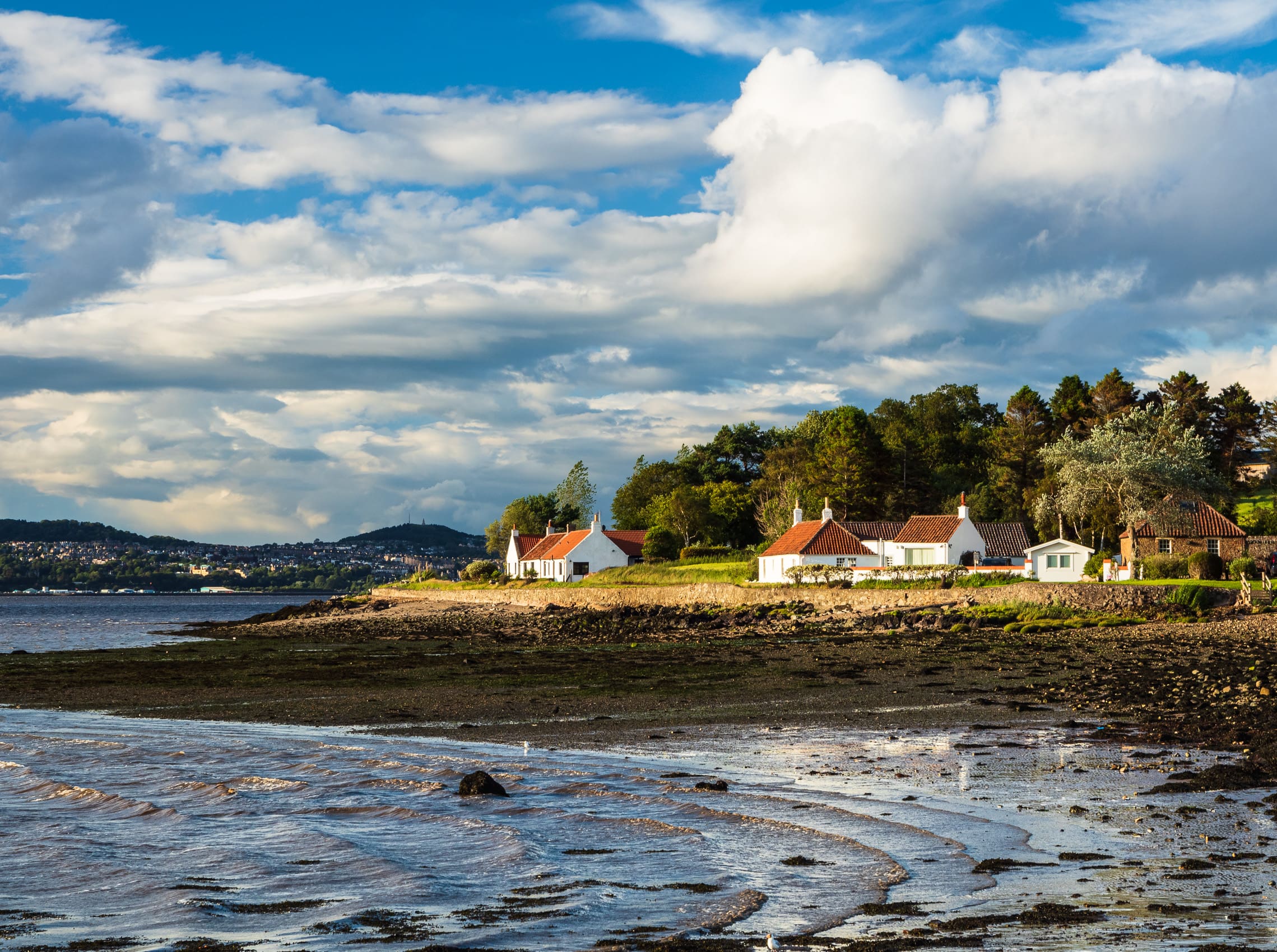 The village of Balmerino, North Fife, Scotland