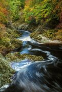 Loups of Esk, River North Esk, Angus, Scotland. HC052