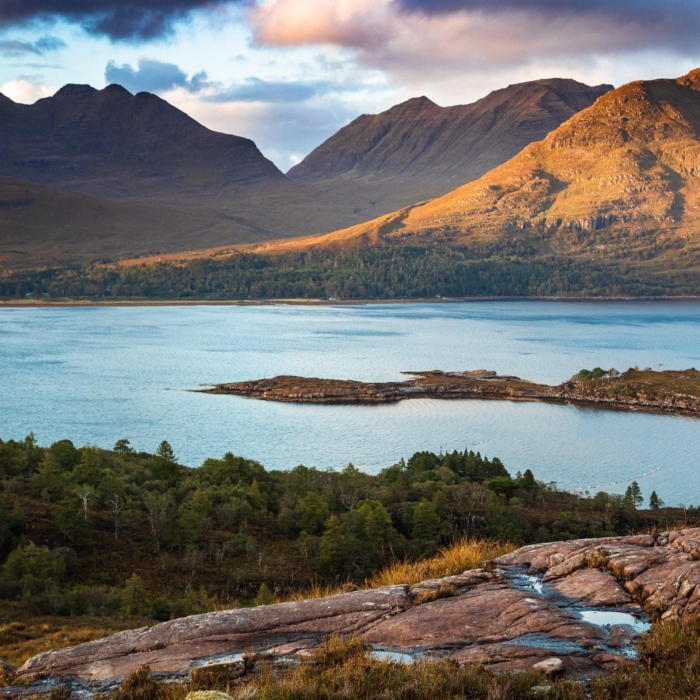 Torridon from Applecross, Wester Ross, Scotland. AP036