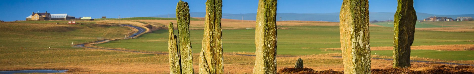 The Ring of Brodgar neolithic stone circle, Mainland, Orkney OR032