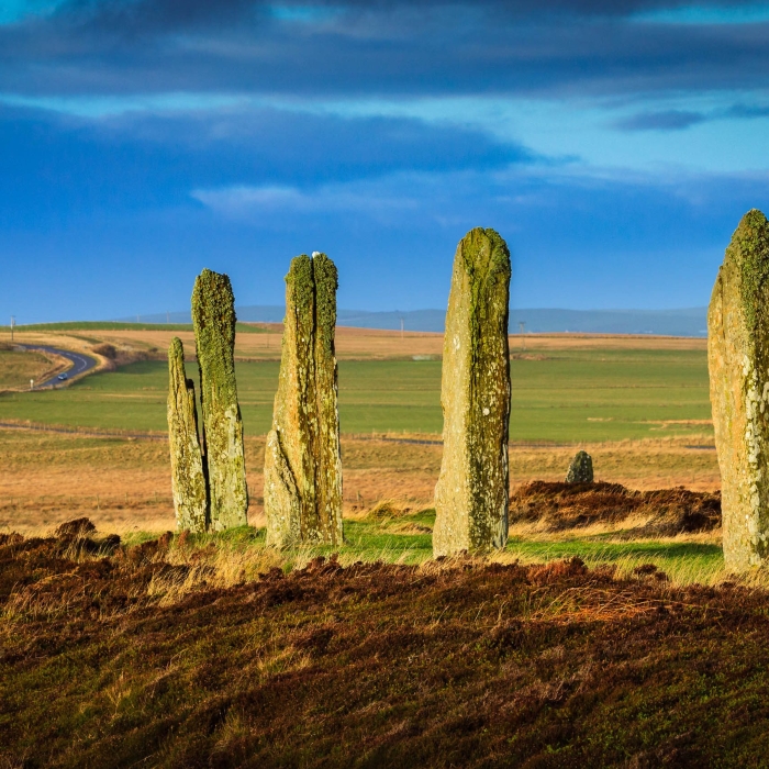 The Ring of Brodgar neolithic stone circle, Mainland, Orkney OR032