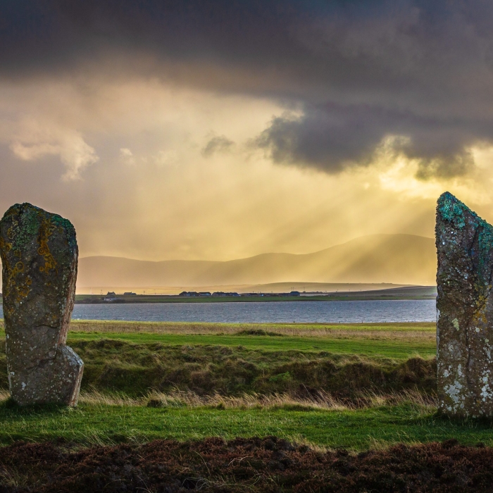 Ring of Brodgar and Loch of Harray, Mainland, Orkney OR025