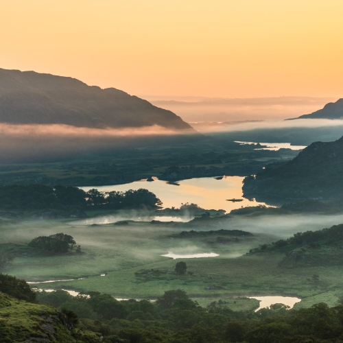 The Lakes of Killarney from Ladies' View, County Kerry