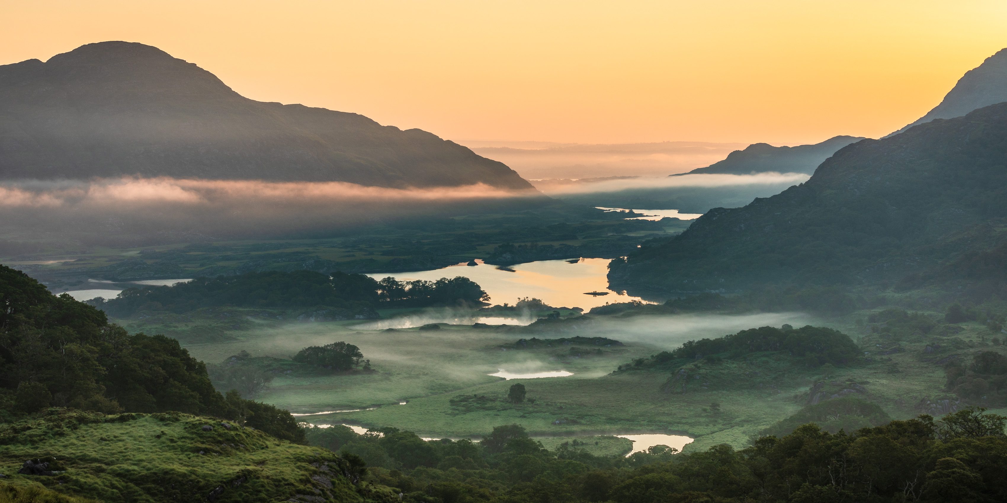 The Lakes of Killarney from Ladies' View, County Kerry