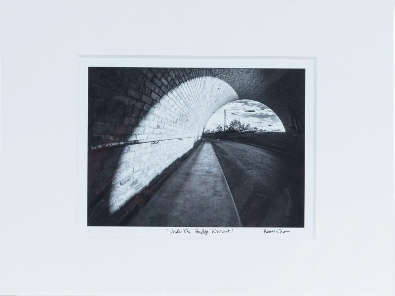 Mounted Print of 'Under the Bridge, Wormit'