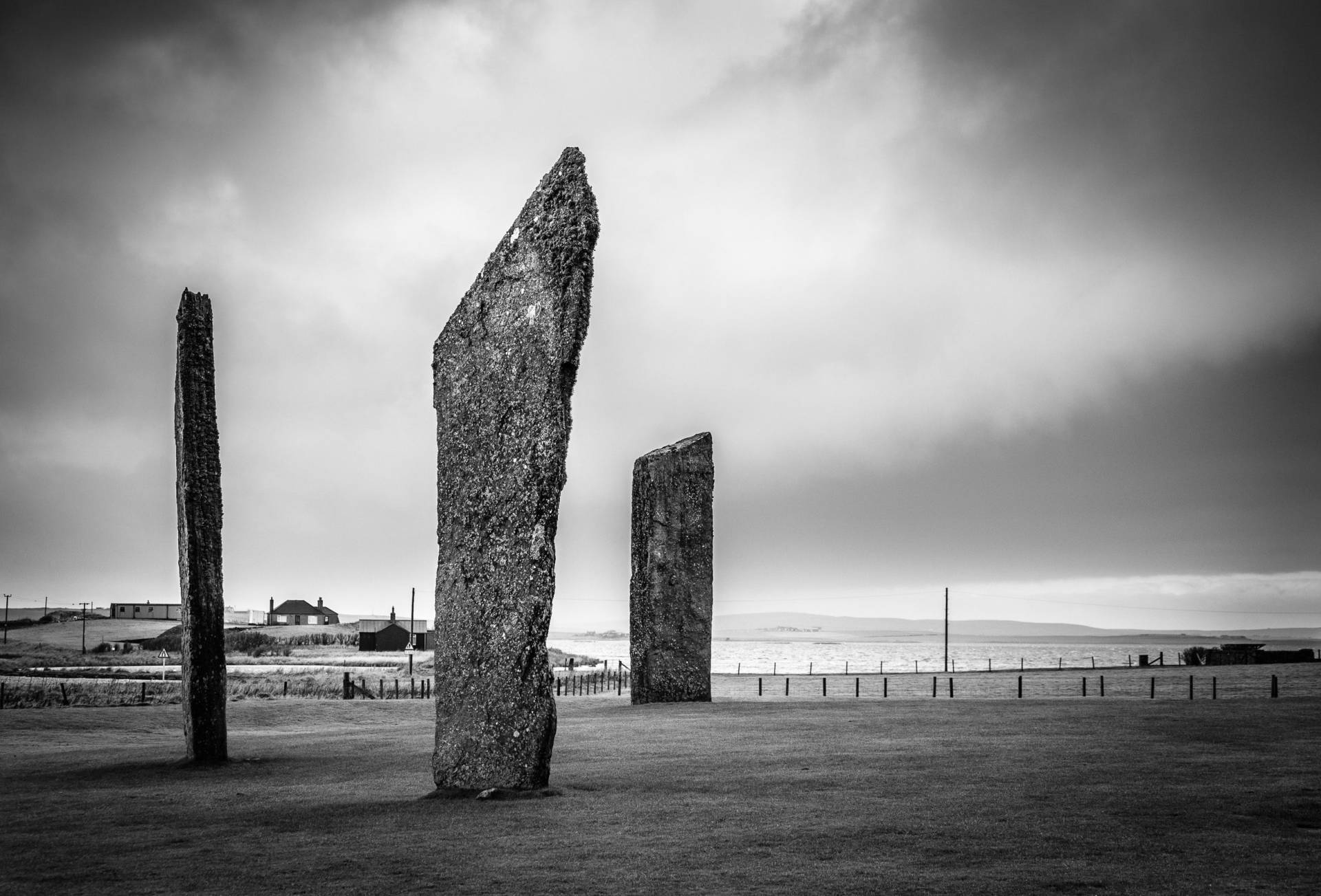 Stones of Stenness, Mainland, Orkney Islands, Scotland.