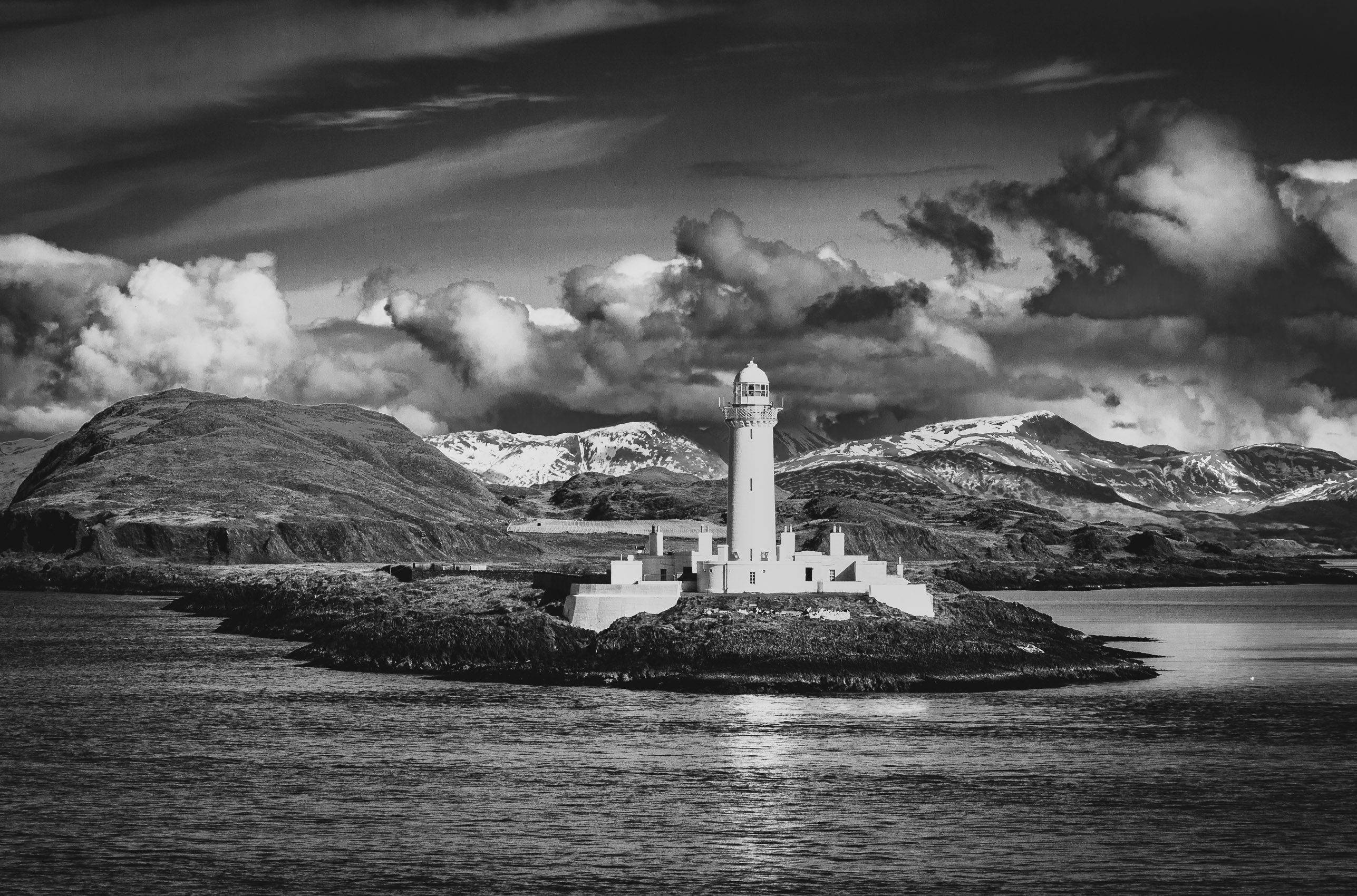 Lismore Lighthouse, Loch Linnhe, Scotland.